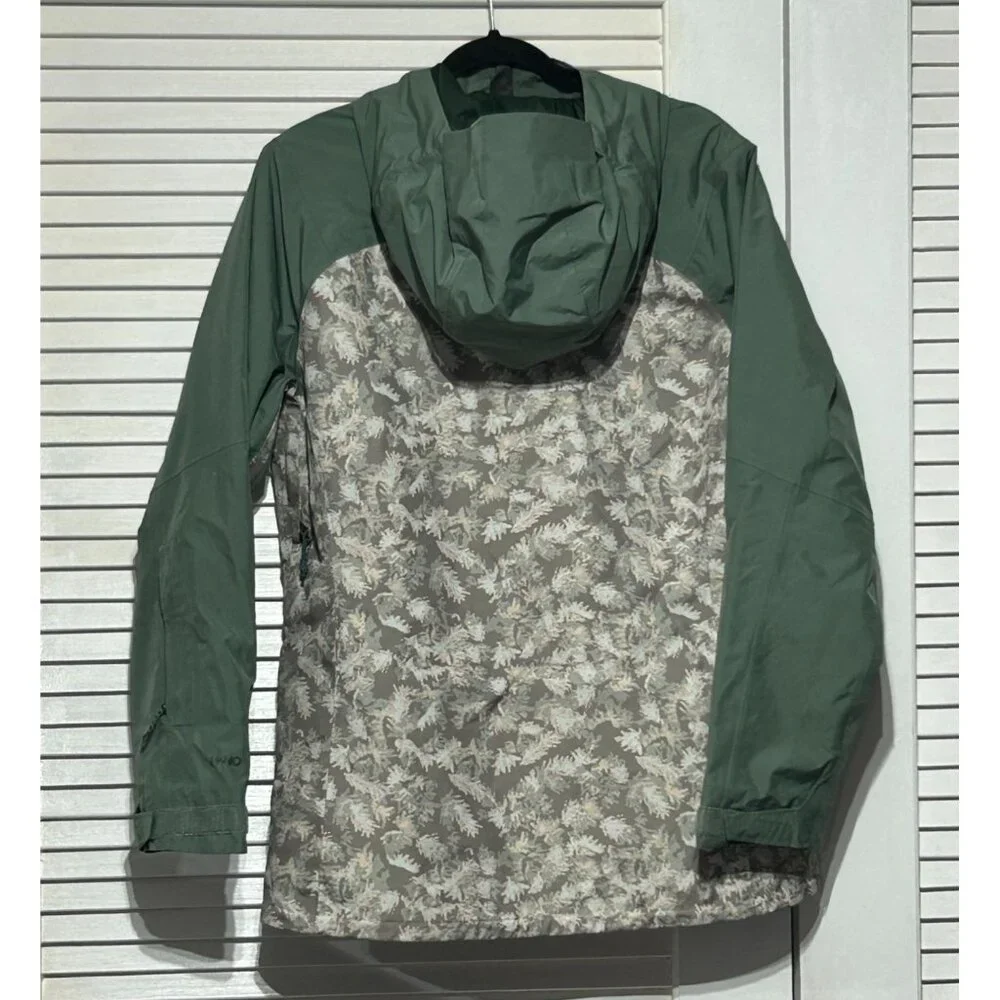 Patagonia Womens Hemlock Green Insulated Powder Town Jacket Snowboard Sz M 3049 - Picture 11 of 14